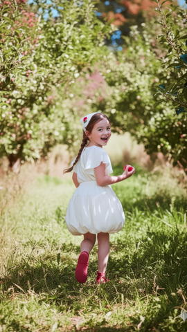 Bộ áo váy thô bé gái Rabity 957.011