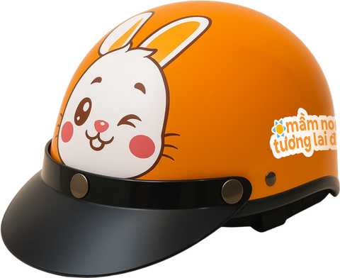 [QUÀ TẶNG] Mũ bảo hiểm cỡ lớn bé trai/bé gái Rabity 378.002