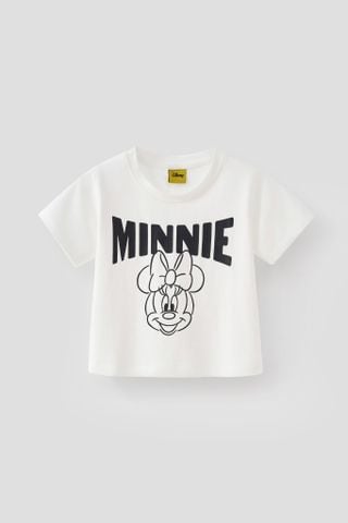 Áo thun ngắn tay Minnie Disney bé gái Rabity 500.112