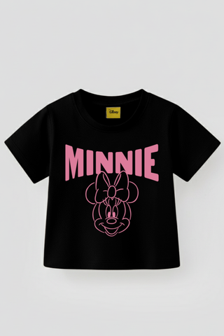 Áo thun ngắn tay Minnie Disney bé gái Rabity 500.112