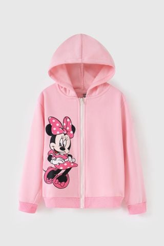 Áo khoác nỉ bé gái Rabity 524.001