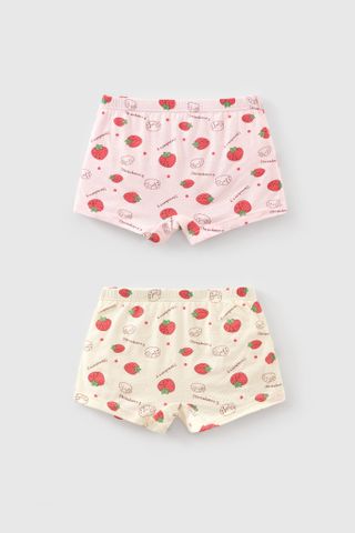 Set 2 quần lót đùi modal bé gái Rabity 635.009