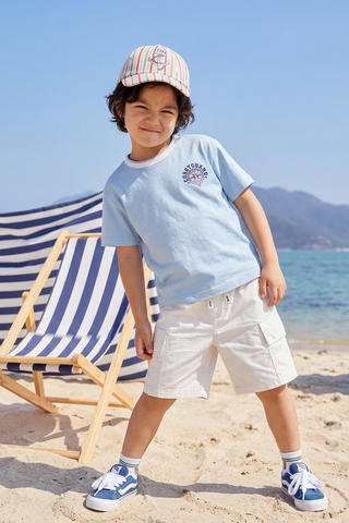 Áo thun ngắn tay bé trai Rabity 900.177