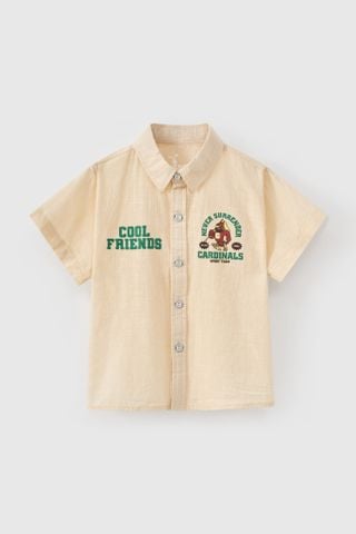 Áo sơ mi ngắn tay bé trai Rabity 902.043