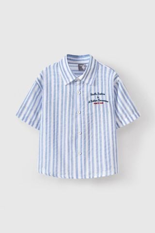 Áo sơ mi ngắn tay bé trai Rabity 902.065