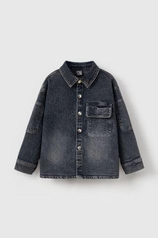 Áo sơ mi jean dài tay bé trai Rabity 912.014
