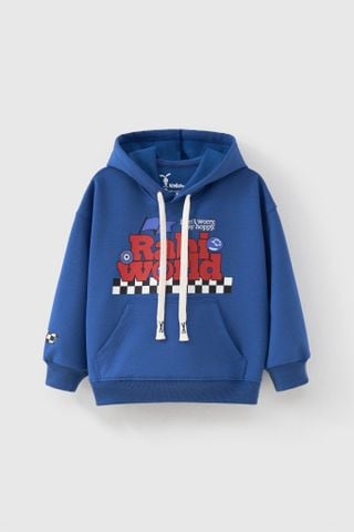 Áo nỉ mũ dài tay bé trai Rabity 915.002