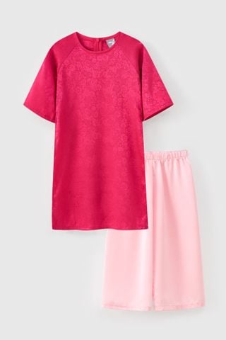 Bộ áo dài bé gái Rabity 916.001