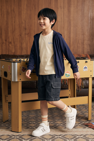Áo khoác thun chống nắng trẻ em unisex Rabity 927.005