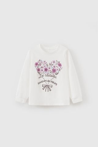 Áo thun dài tay bé gái Rabity 910.037