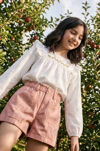 Quần short kaki bé gái Rabity 930.051
