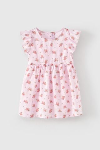 Đầm váy ngắn tay thô bé gái Rabity 950.107