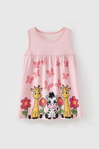 Đầm thun sát nách bé gái 952.066