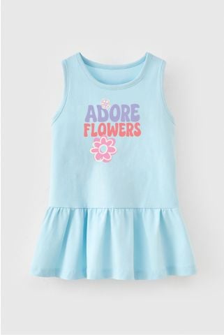 Đầm váy thun sát nách bé gái Rabity 952.901