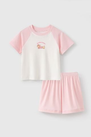 Bộ thun ngắn tay trẻ em Rabity 960.095