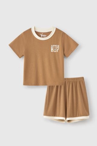 Bộ thun ngắn tay bé trai Rabity 960.102