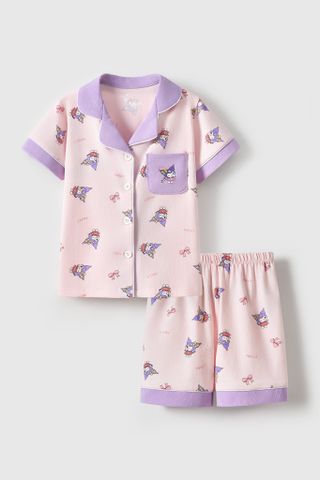 Đồ bộ Pijama tay ngắn mặc nhà dễ thương bé gái Rabity 962.014.015.016