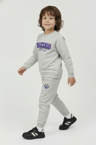 Bộ nỉ dài tay bé trai Rabity 966.008