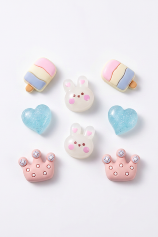 Set 8 charm Kẹo Ngọt - Candy Land Rabity 388.002