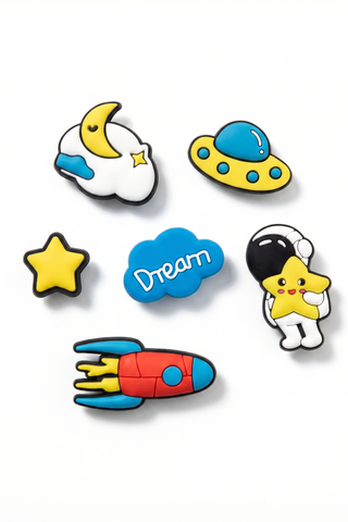 Set 6 charm Hero năng lượng - Space Hero Rabity 388.003
