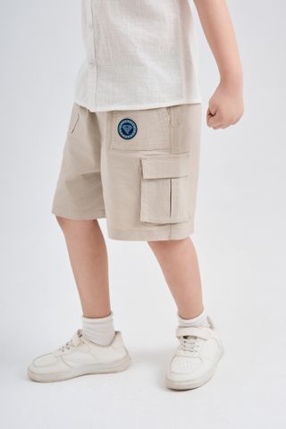 Quần short kaki Superman bé trai Rabity 130.001