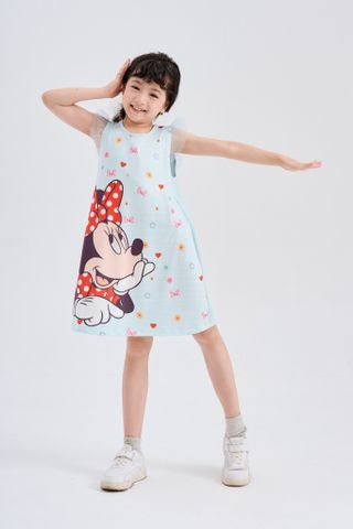 [Độc quyền Online] Đầm váy thun sát nách Minnie bé gái Rabity 552.905
