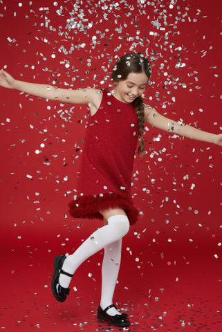 Đầm váy dạ sát nách bé gái Rabity 952.071