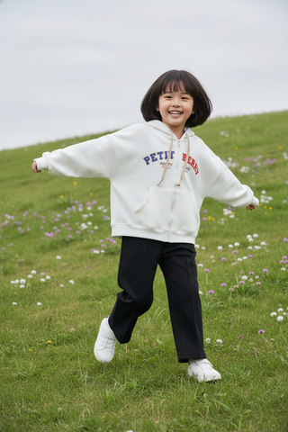 Áo khoác nỉ dài tay bé gái Rabity 924.006