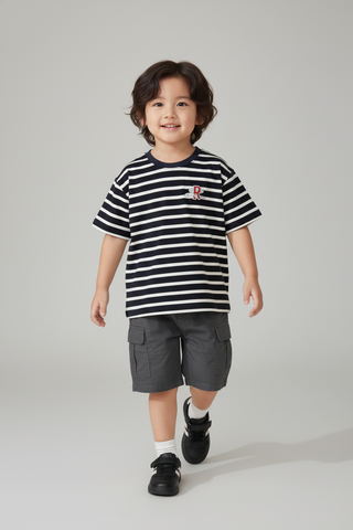 Áo thun ngắn tay bé trai Rabity 900.171