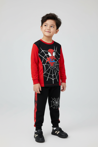 Bộ thun dài Spider-man bé trai Rabity 561.900