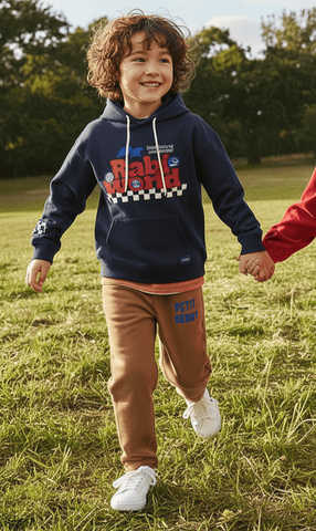 Áo nỉ mũ dài tay bé trai Rabity 915.002