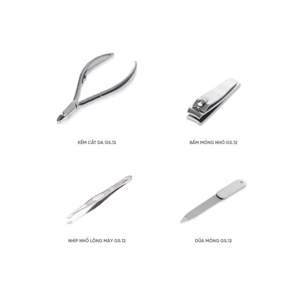 Bộ quà tặng chăm sóc thiết yếu Kềm Nghĩa GS.12 