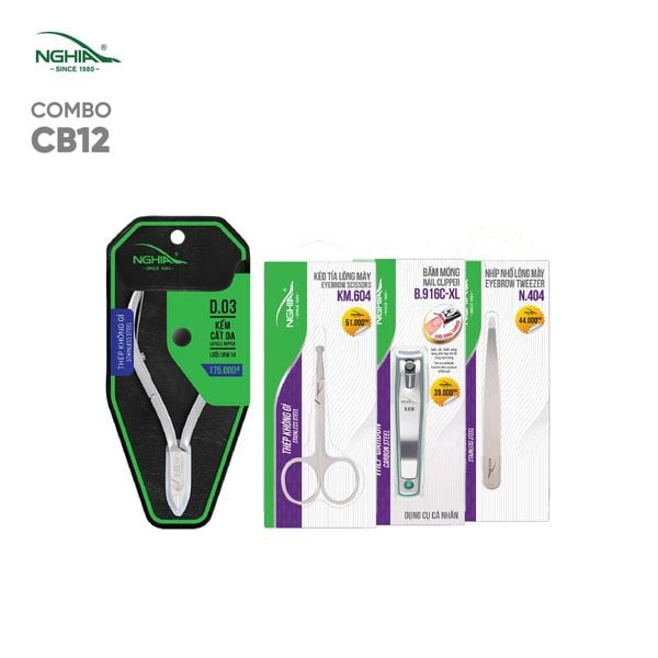  Combo Nam tính chỉnh chu Kềm Nghĩa CB12 