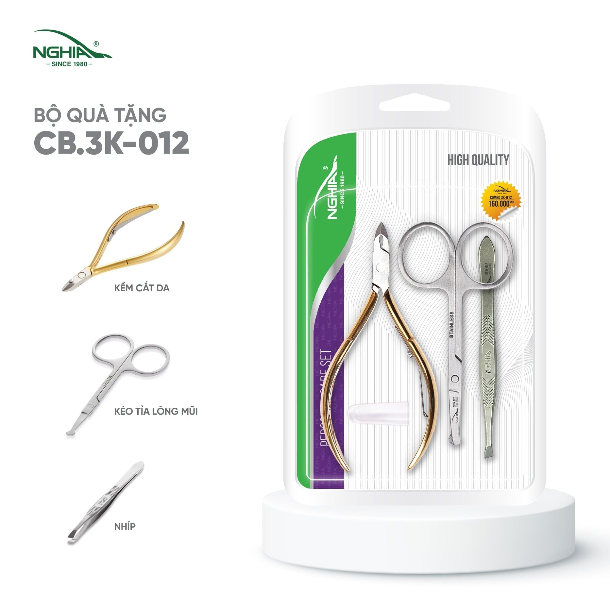  Combo 3 Sản Phẩm Kềm Nghĩa CB.3K-012 
