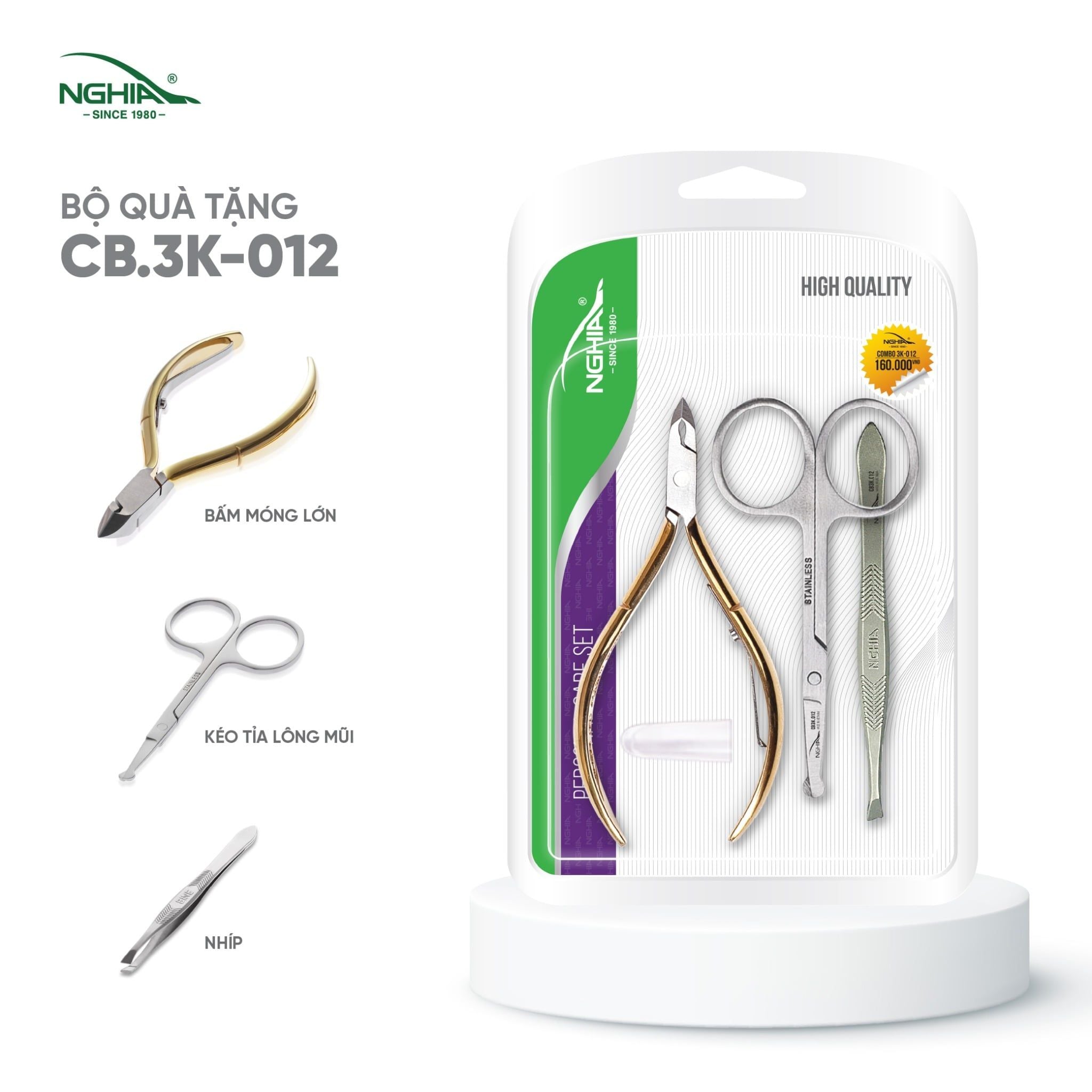  Combo 3 Sản Phẩm Kềm Nghĩa CB.3K-012 