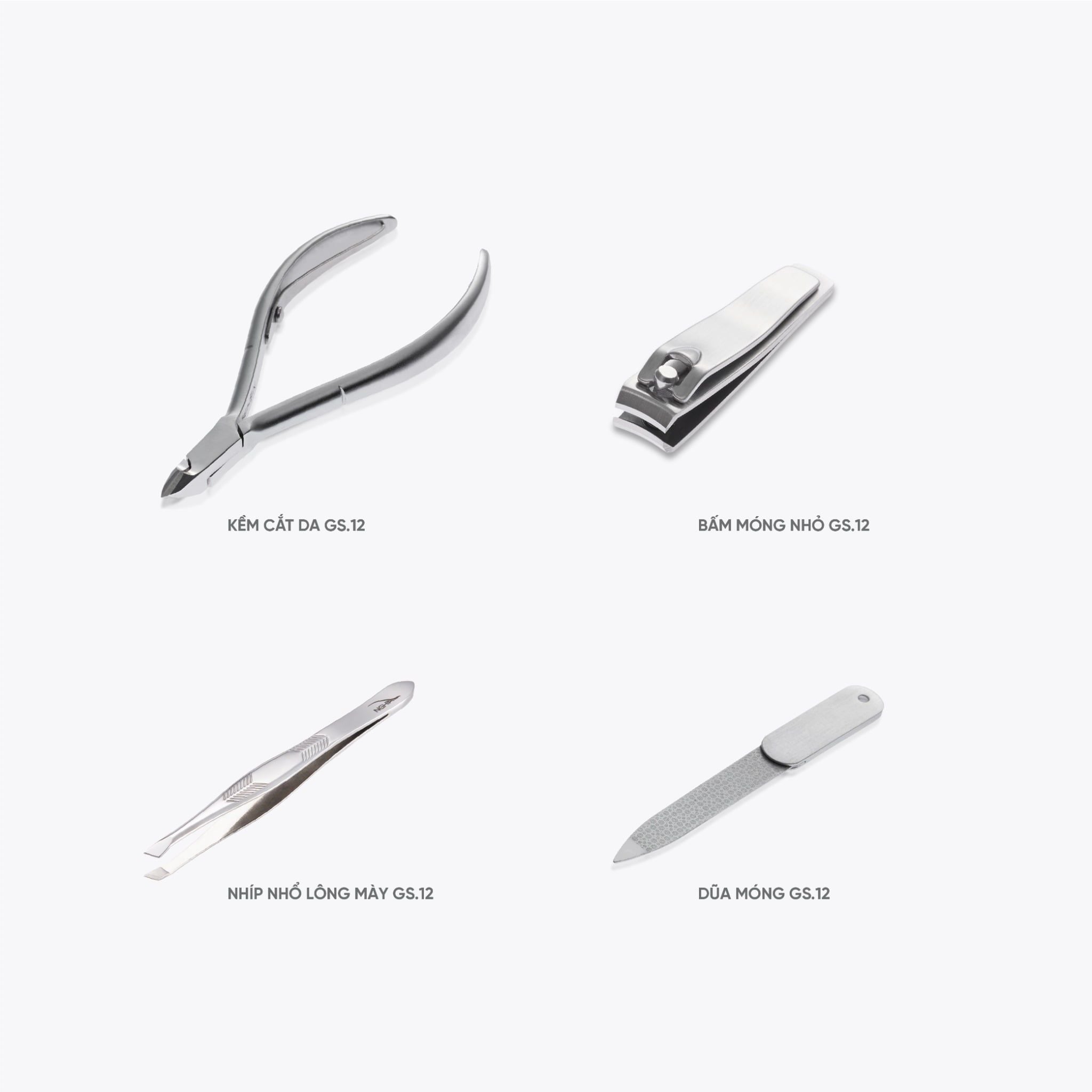  Bộ Quà Tặng Chăm Sóc Thiết Yếu Kềm Nghĩa GS.12 