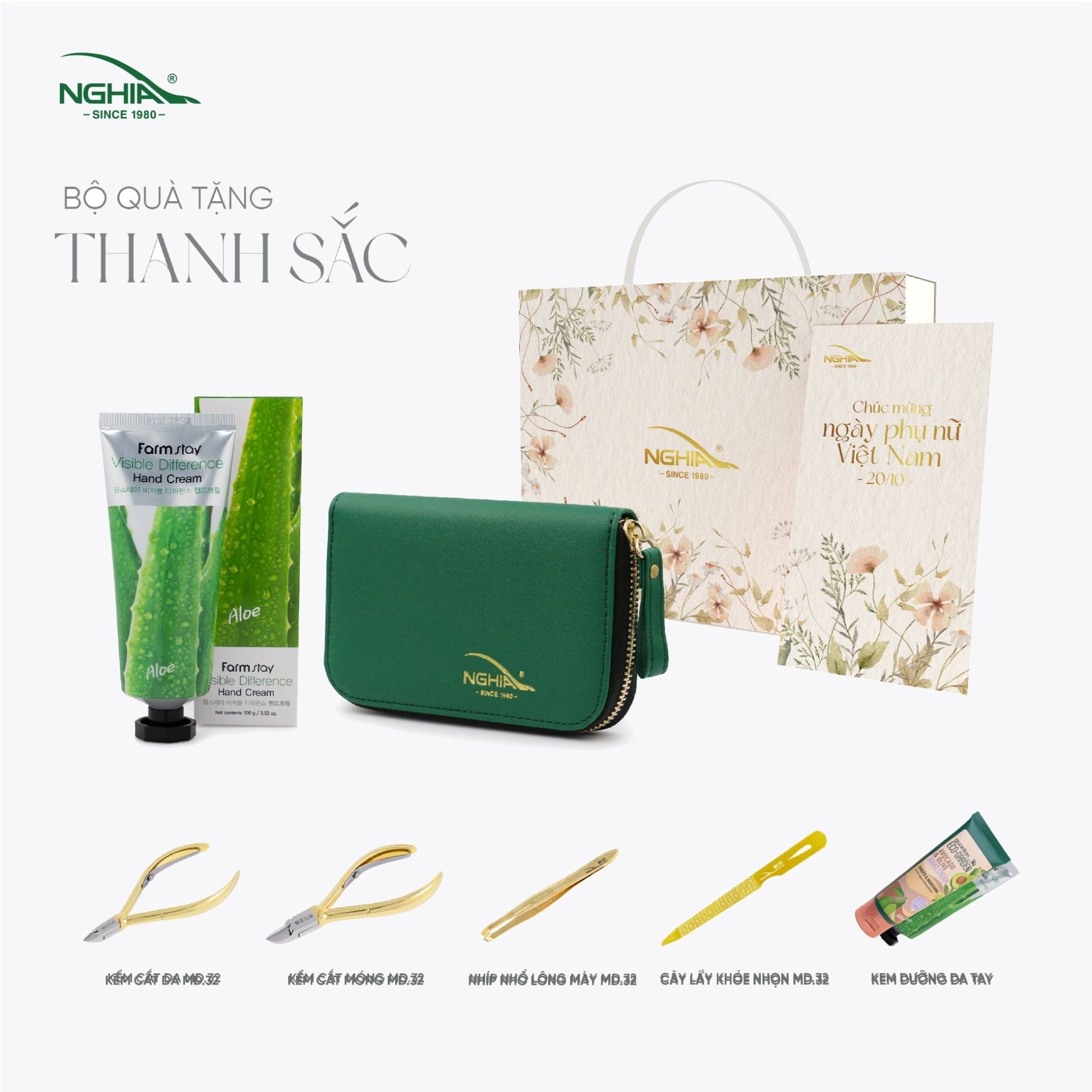  Bộ Quà Tặng Thanh Sắc Kềm Nghĩa GB.01 
