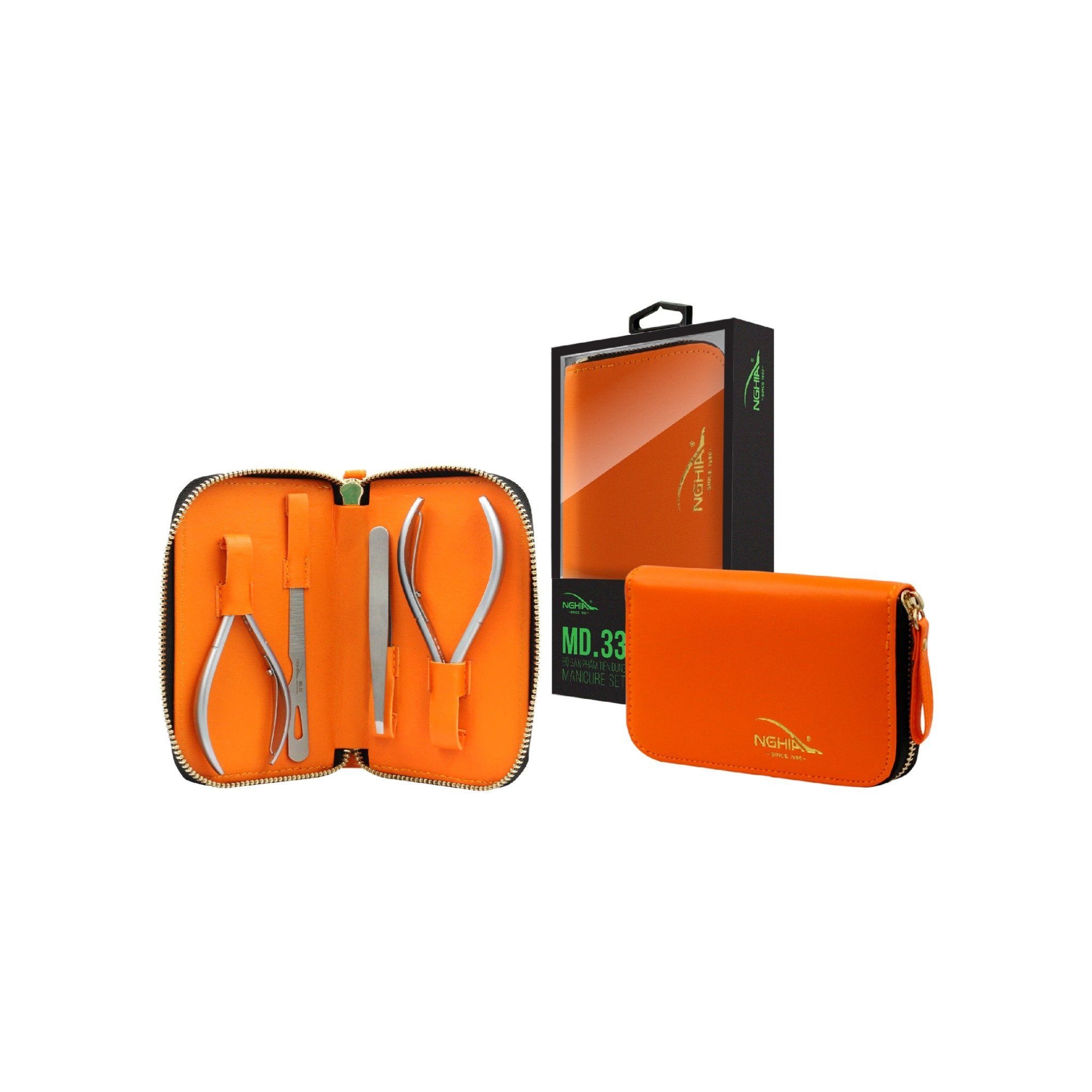  (Mẫu mới) Bộ quà tặng truyền thống Kềm Nghĩa MD.33 