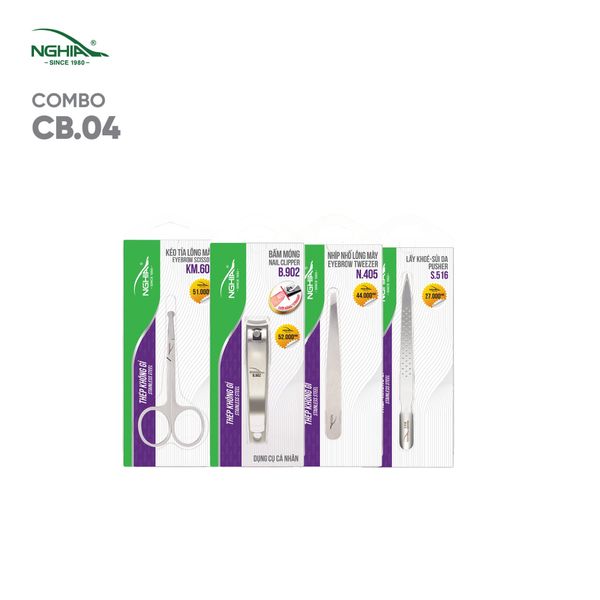  Combo Nam tính gọn gàng Kềm Nghĩa CB04 