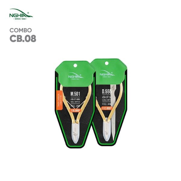  Combo Dụng cụ làm Nail dành cho Thợ Kềm Nghĩa CB08 