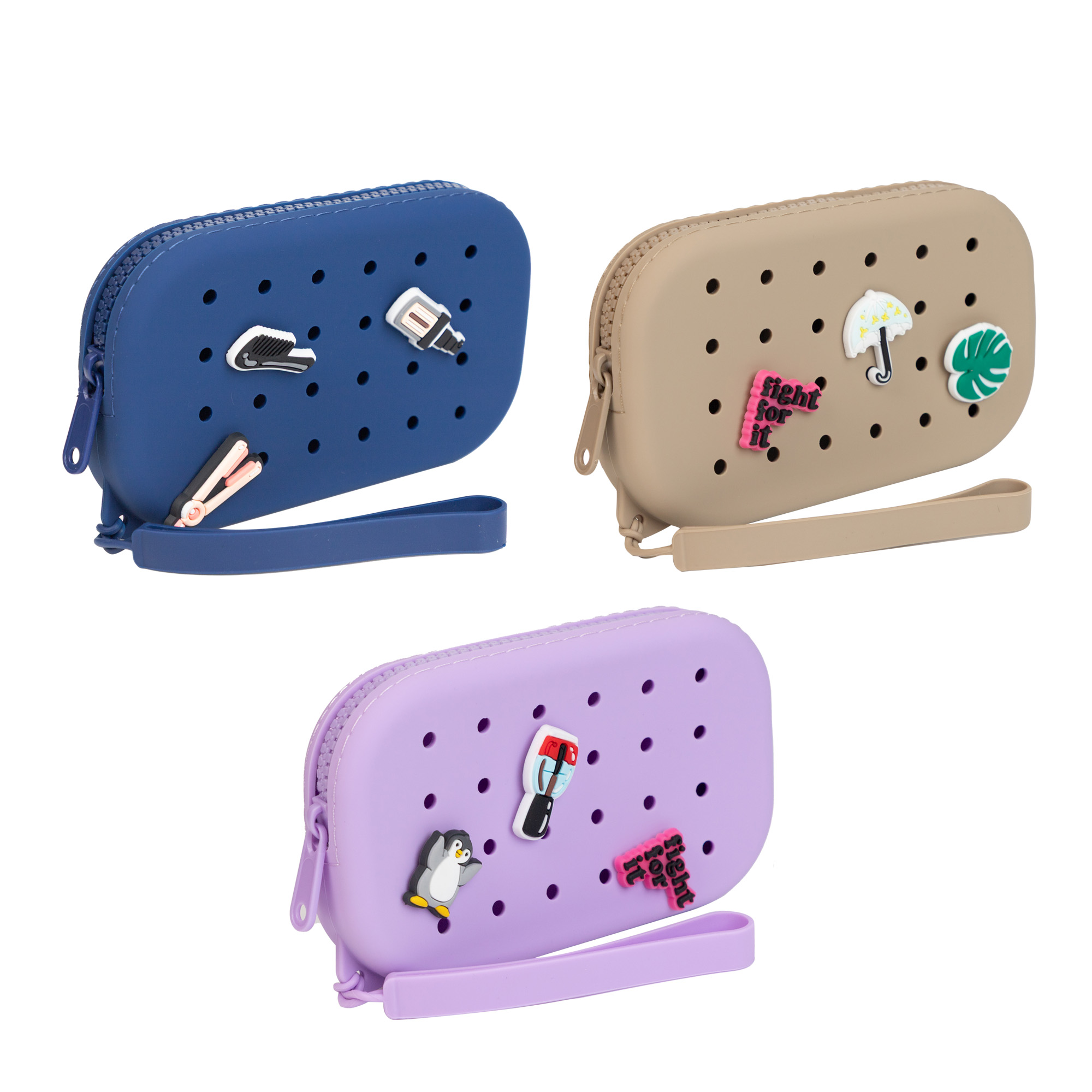 Túi đựng dụng cụ Nail cá nhân Kềm Nghĩa - NAILPOP Chữ nhật HD.03