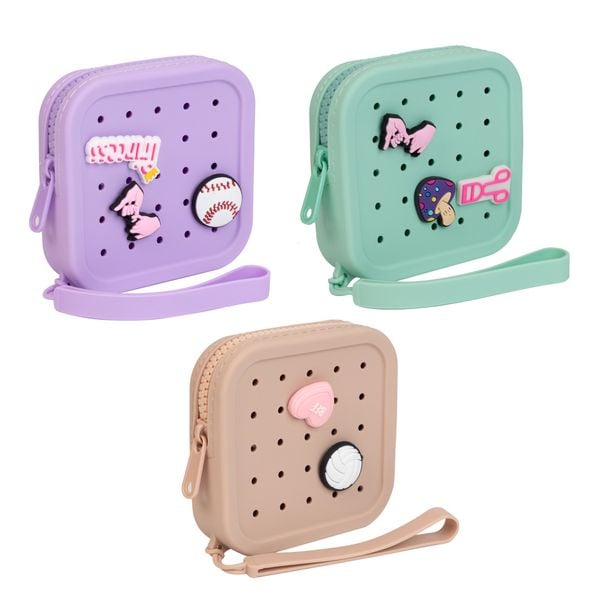  Túi đựng dụng cụ Nail cá nhân Kềm Nghĩa - NAILPOP Vuông HD.02 