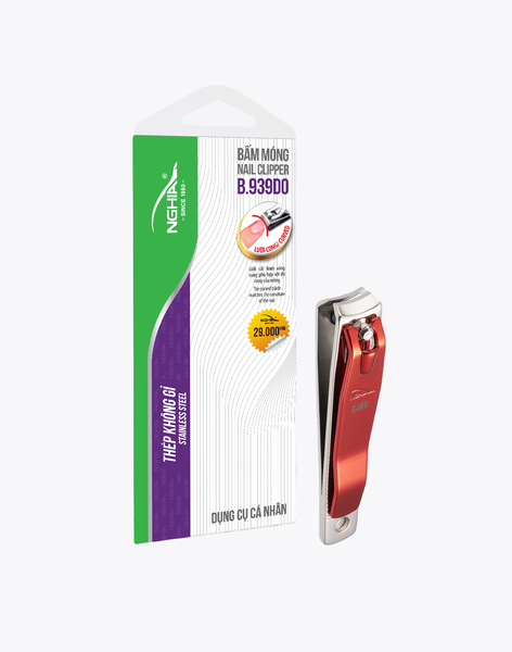  Bấm Móng Tay Thép Carbon Chuyên Dụng Lưỡi Cong Loại Lớn Kềm Nghĩa B.939 