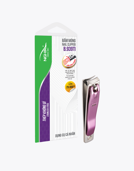  Bấm Móng Tay Thép Carbon Chuyên Dụng Lưỡi Cong Loại Lớn Kềm Nghĩa B.939 