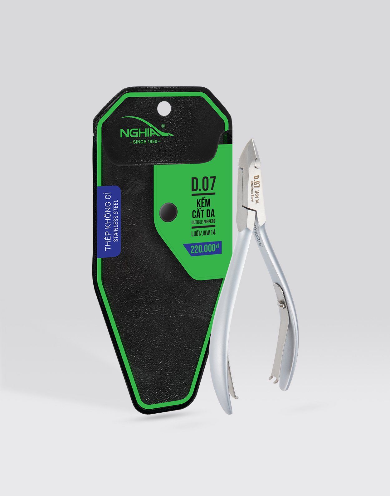  Kềm cắt da Kềm Nghĩa thép không gỉ D.07 