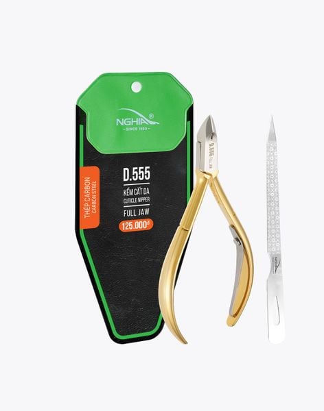 Kềm Cắt Da Thép Chuyên Dụng Mạ Vàng Kềm Nghĩa D.555 