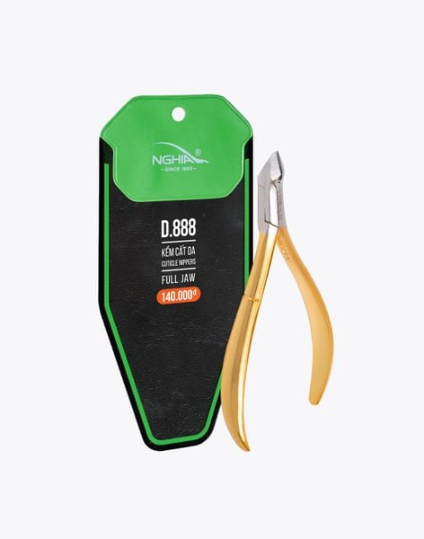  Kềm Cắt Da Không Chống Thép Chuyên Dụng Mạ Vàng Kềm Nghĩa D.888 