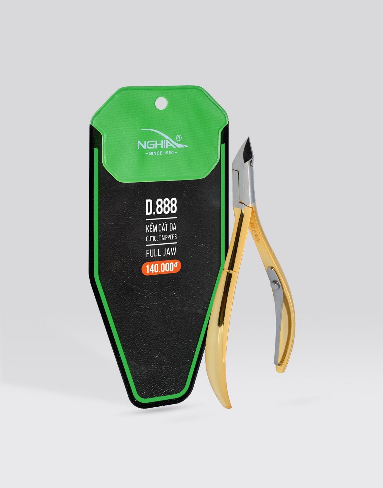  Kềm cắt da Kềm Nghĩa thép chuyên dụng mạ vàng D.888 