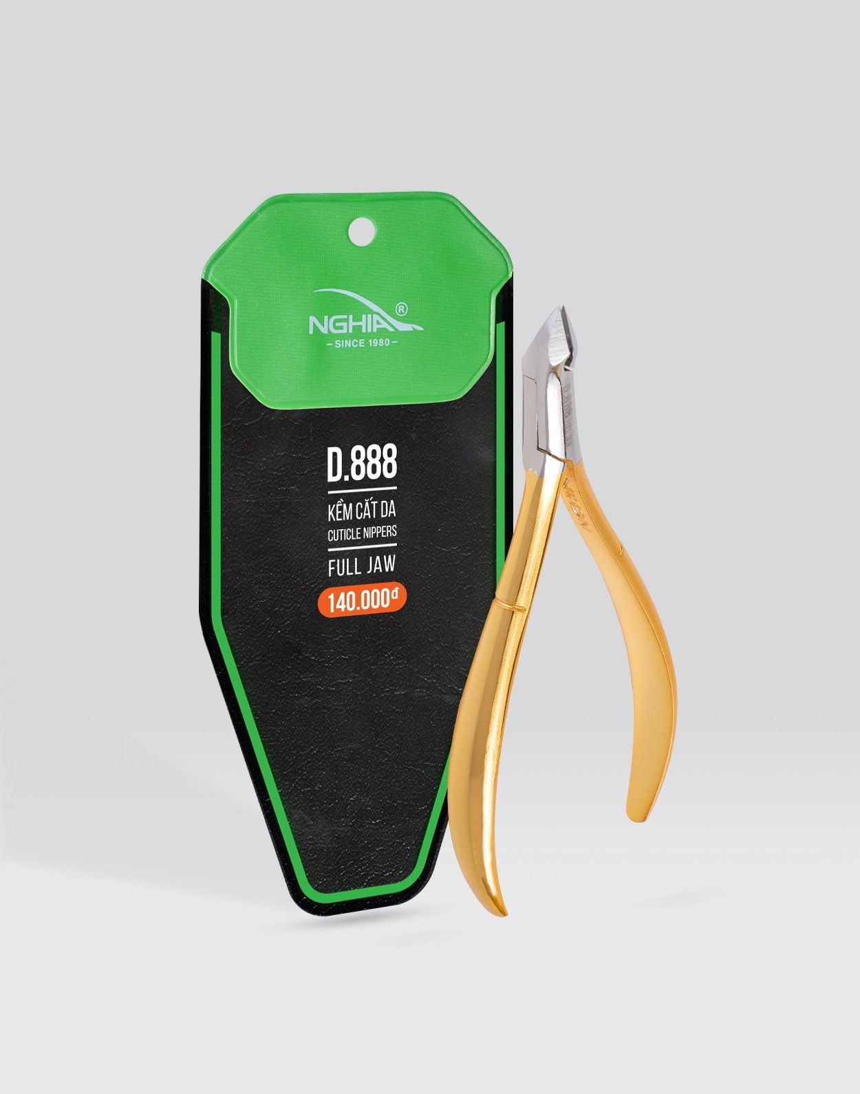  Kềm cắt da Kềm Nghĩa thép chuyên dụng mạ vàng D.888 