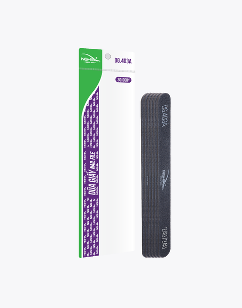  Dũa Giấy Vỉ Nhựa Cao Cấp Kềm Nghĩa DG.403A Đen (6 chiếc/vỉ) 
